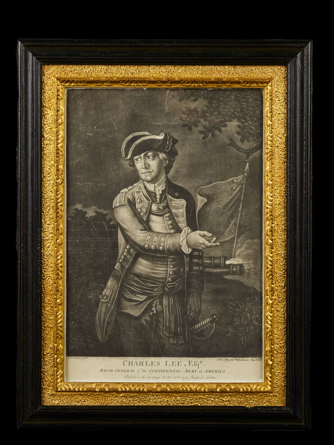 Thistlethwaite Americana | Charles Lee, Esqr. Major General of the  Continental Army in America